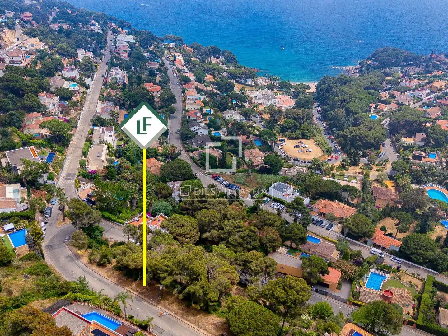 Vista exterior de Terreno en venta en Blanes