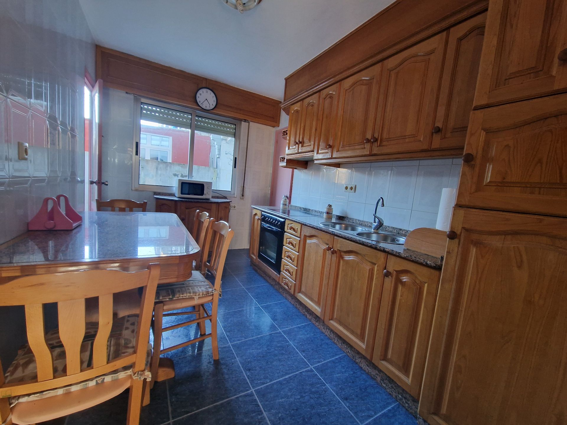 Kitchen of Flat for sale in Narón  with Heating, Terrace and Storage room