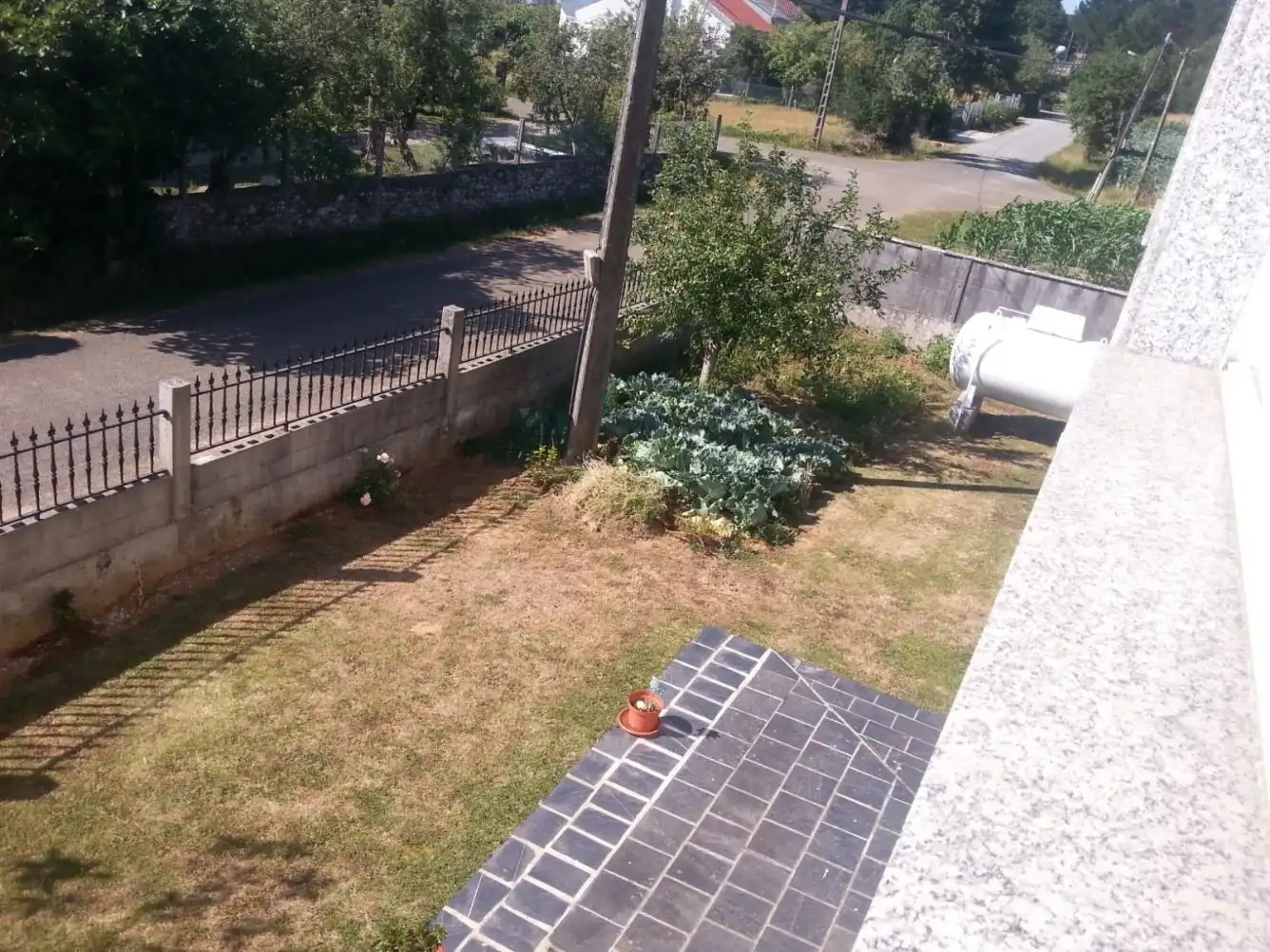 Jardín de Casa o chalet en venta en Santiago de Compostela  con Calefacción, Parquet y Trastero