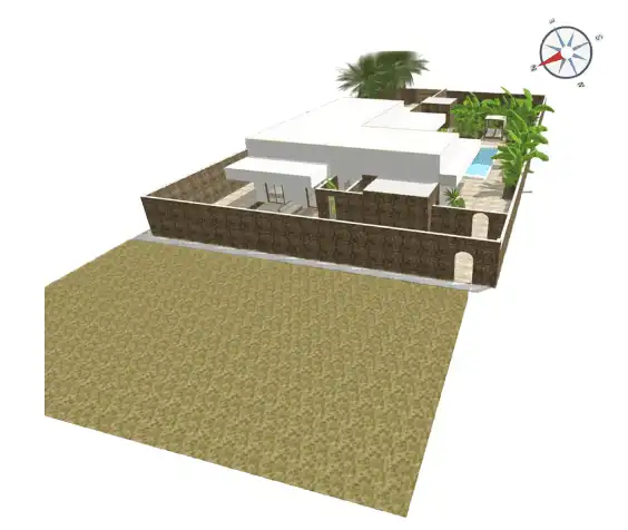 Jardí de Residencial en venda en Yaiza