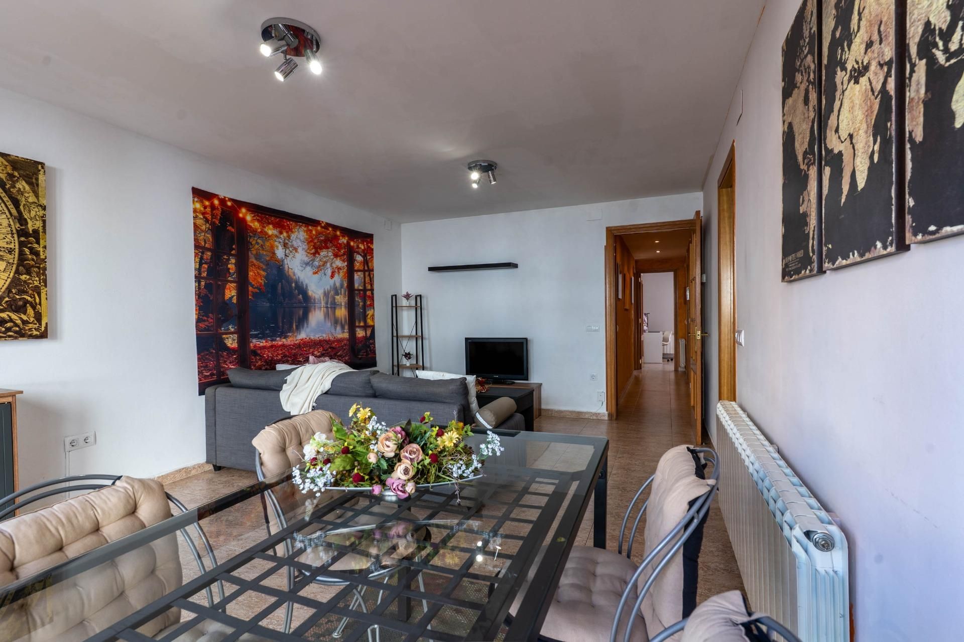 Living room of Flat for sale in Manresa  with Heating and Balcony