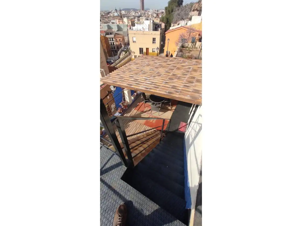 Terrassa de Casa o xalet en venda en Alicante / Alacant amb Aire condicionat, Jardí privat i Terrassa