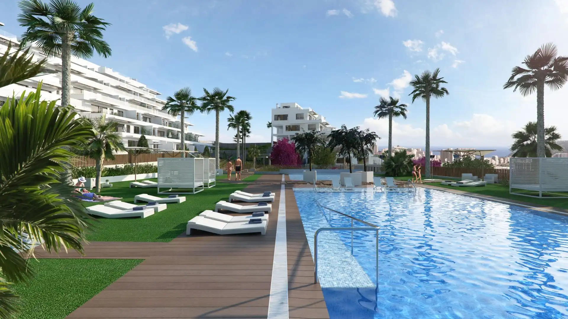 Apartamento con piscina en venta en Balcón de Finestrat - Terra Marina, imagen 4