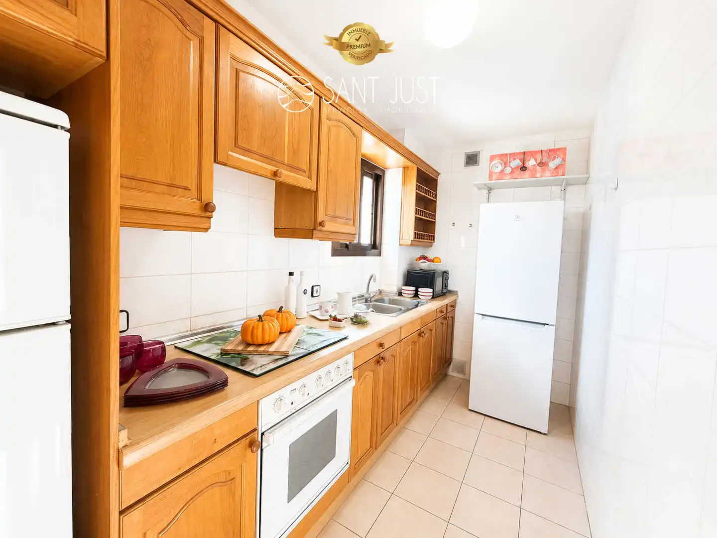Cuina de Apartament en venda en Vila-seca amb Terrassa, Moblat i Forn
