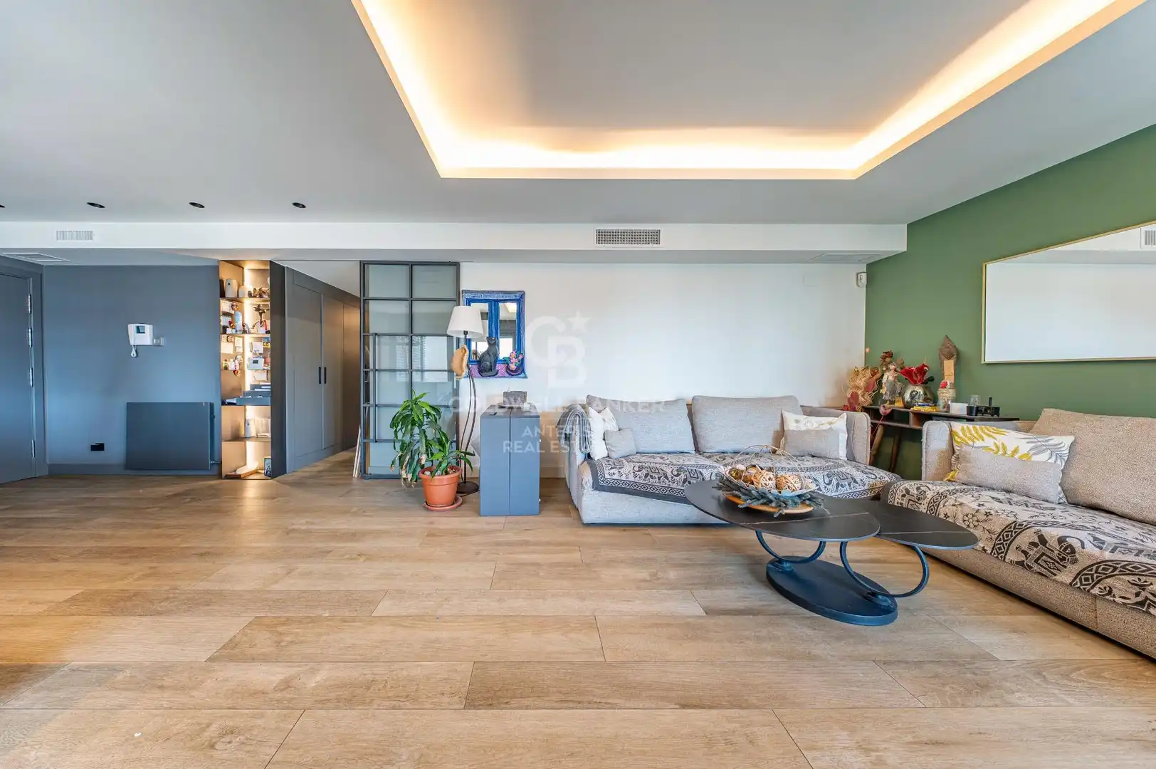 Living room of Attic for sale in Badalona  with Air Conditioner, Heating and Terrace