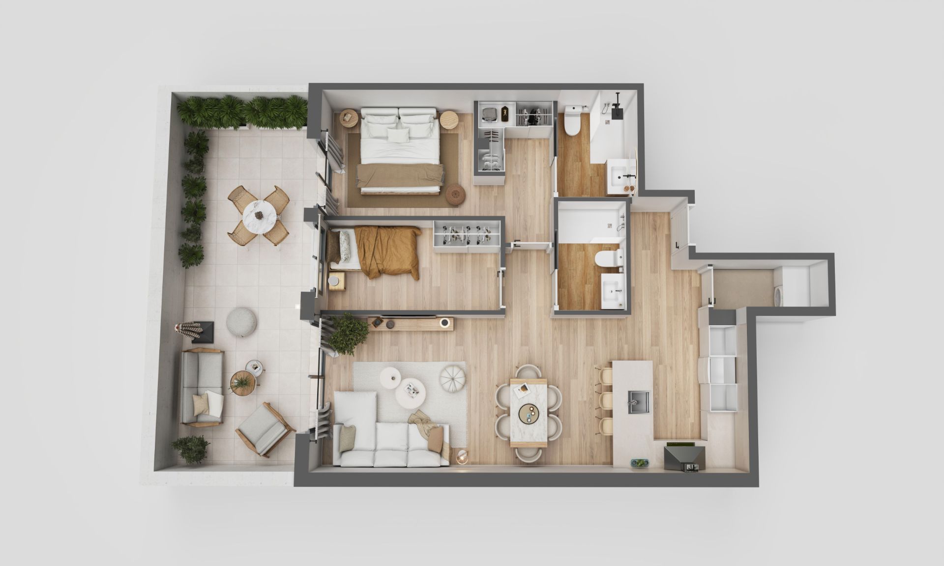 Flat for sale in Granollers  with Air Conditioner, Heating and Parquet flooring