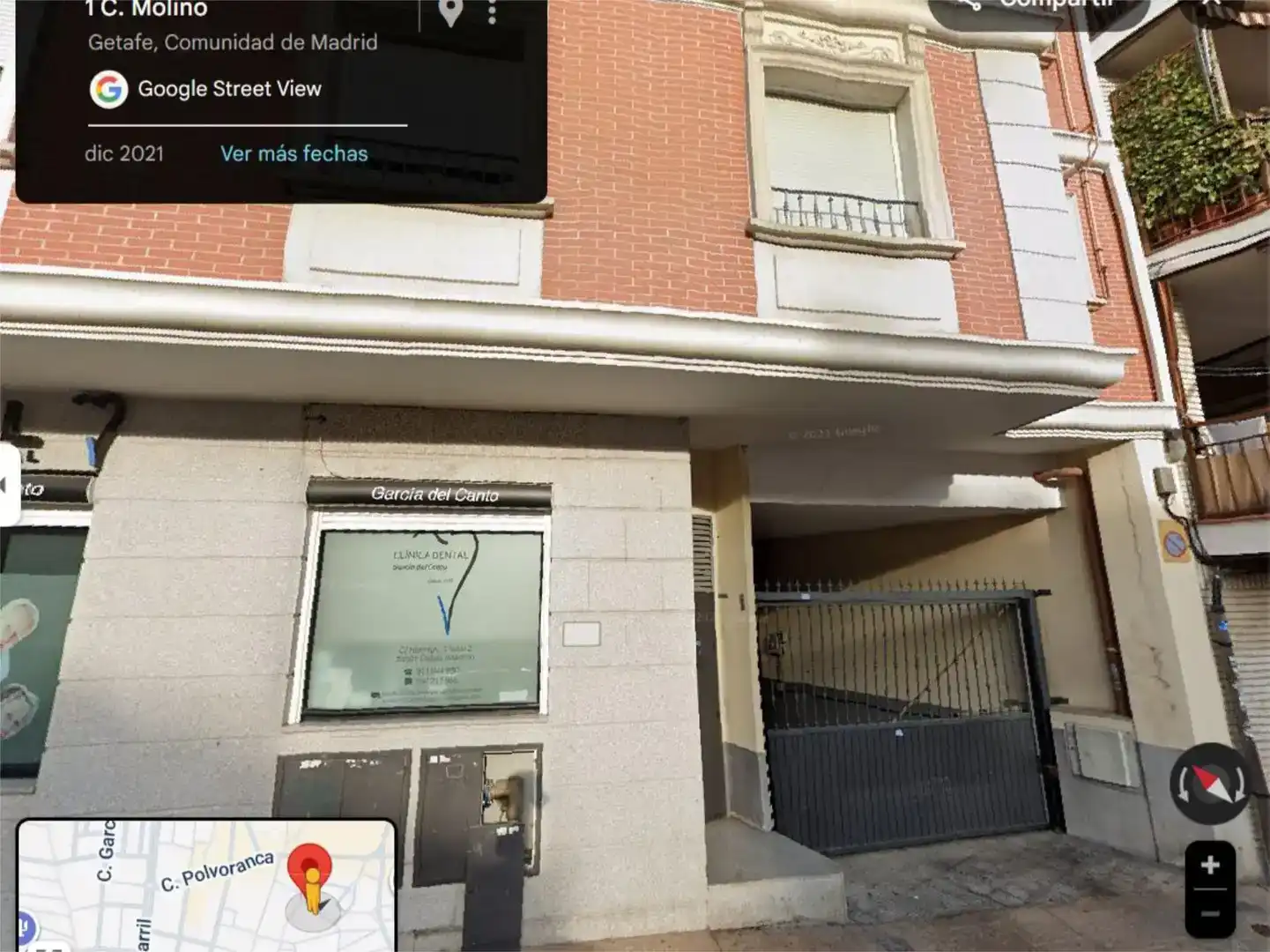 Außenansicht von Garage zur Miete in Getafe