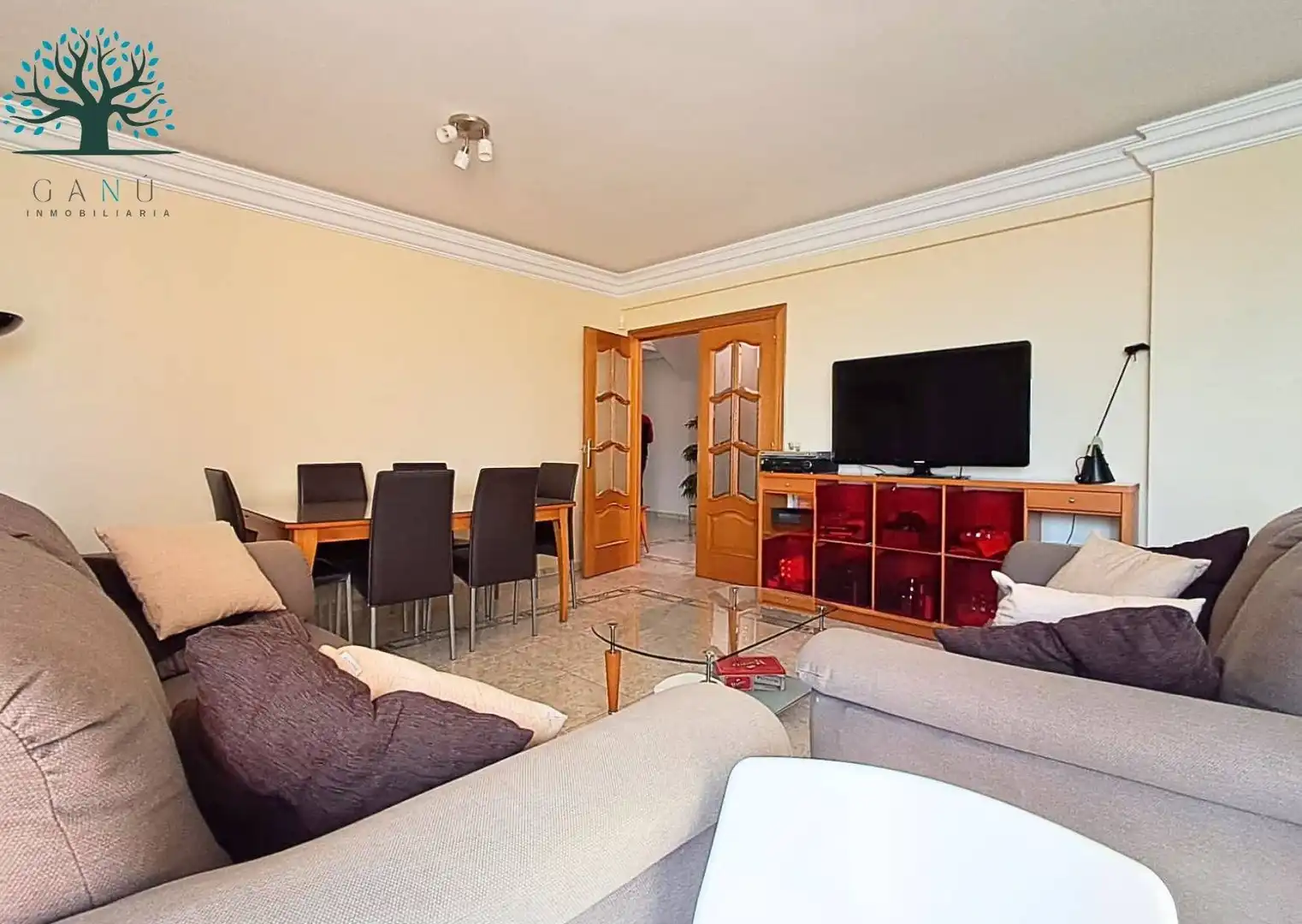 Sala d'estar de Dúplex en venda en Mazarrón amb Aire condicionat, Calefacció i Terrassa