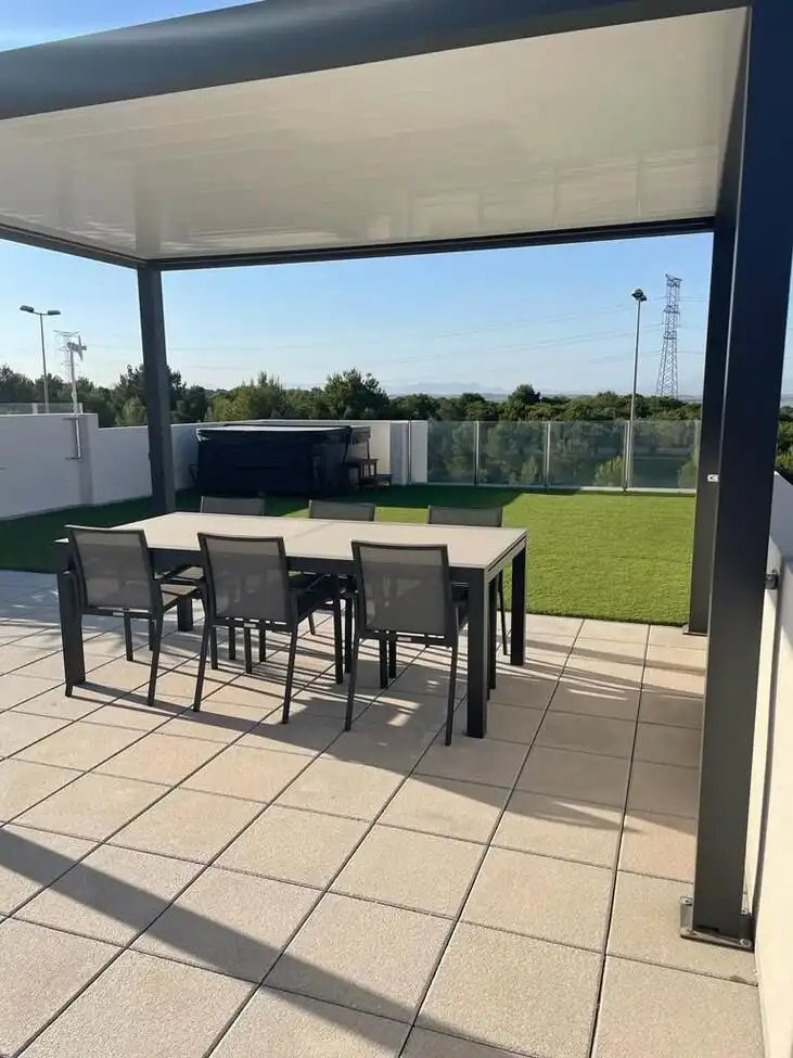 Terrassa de Casa o xalet en venda en Orihuela amb Calefacció, Jardí privat i Piscina