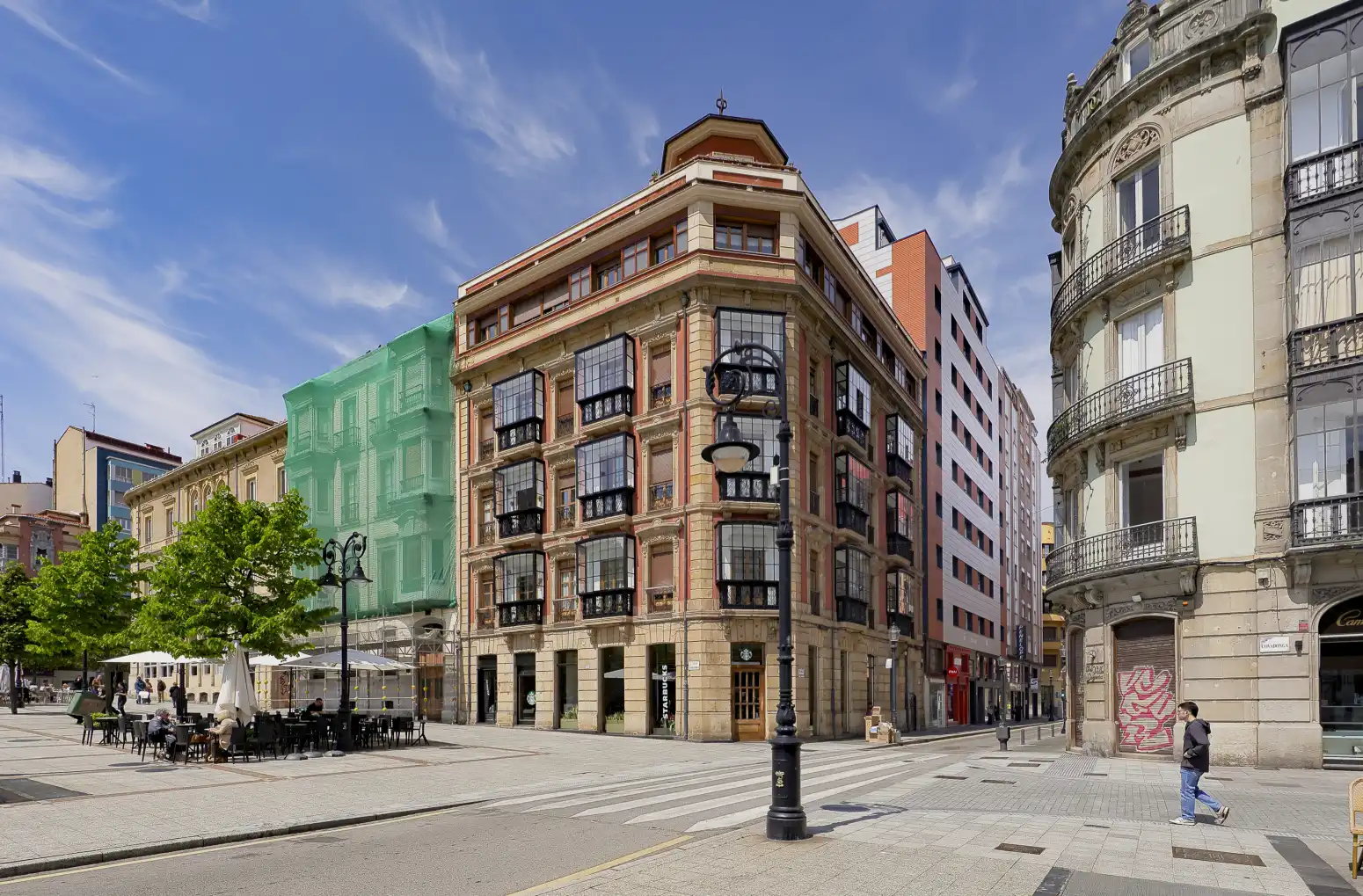 Vista exterior de Piso en venta en Gijón  con Calefacción