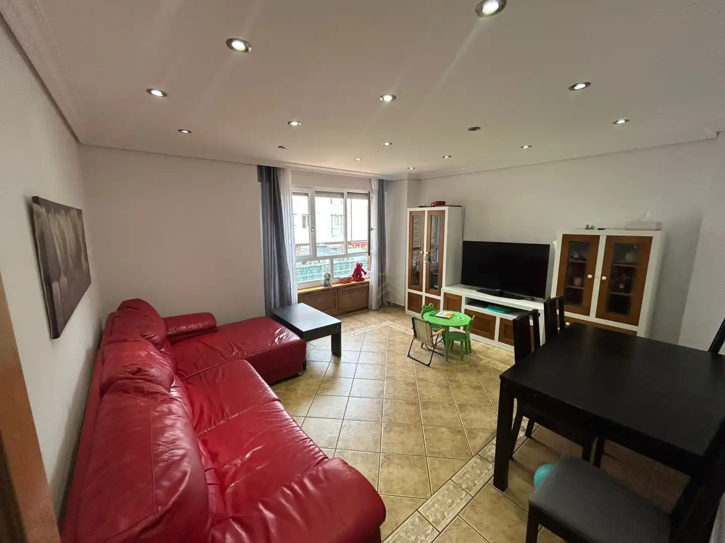 Living room of Flat for sale in Cartes  with Heating and Furnished