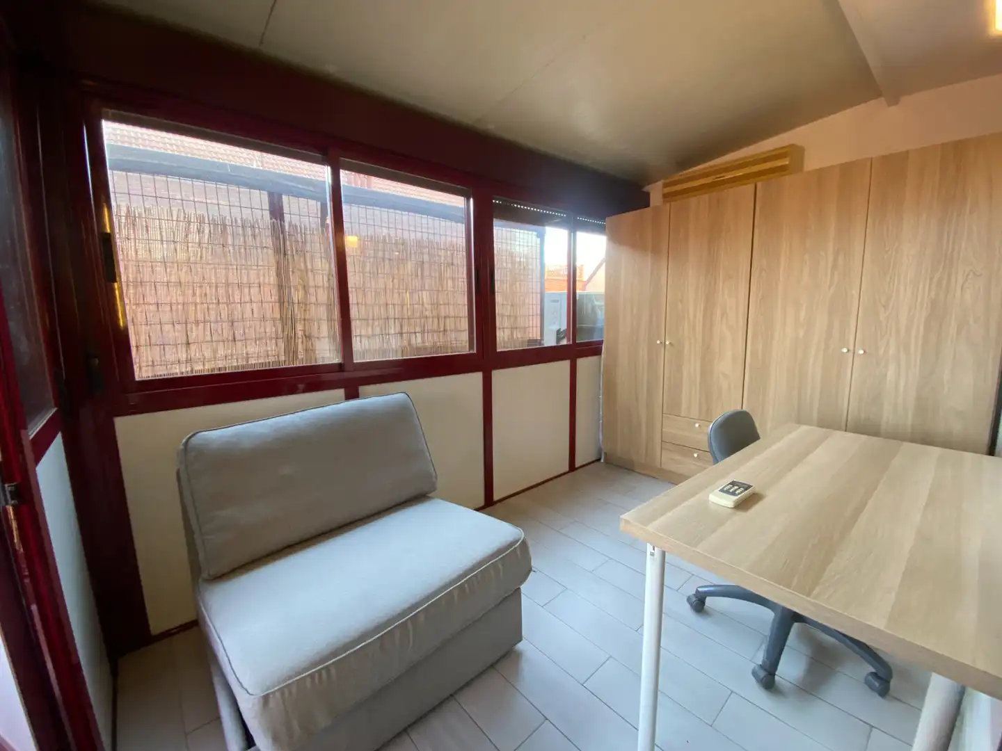 Bedroom of Flat for rent in Madrid  with Air Conditioner, Heating and Terrace