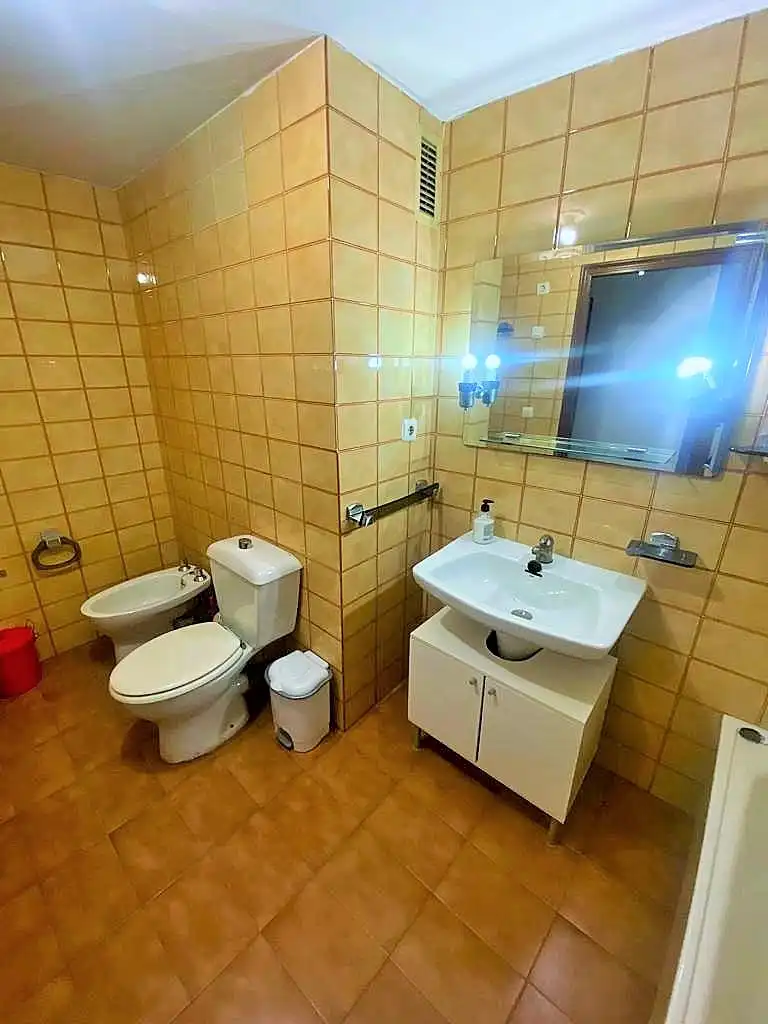 Baño de Piso de alquiler en Valencia con Terraza, Amueblado y Balcón