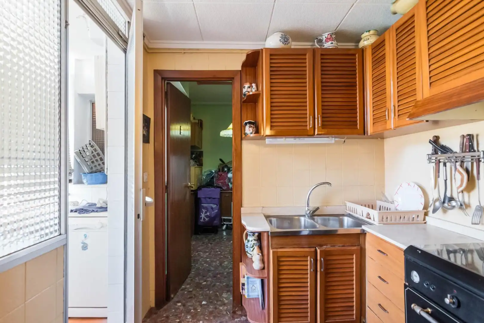 Kitchen of Flat for sale in Murcia  with Air Conditioner, Terrace and Storage room