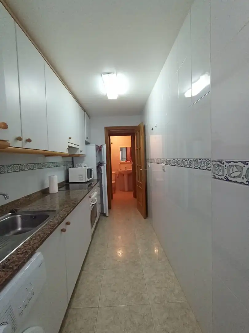 Küche von Wohnung zum Verkauf in La Manga del Mar Menor mit Terrasse, Möbliert und Ofen