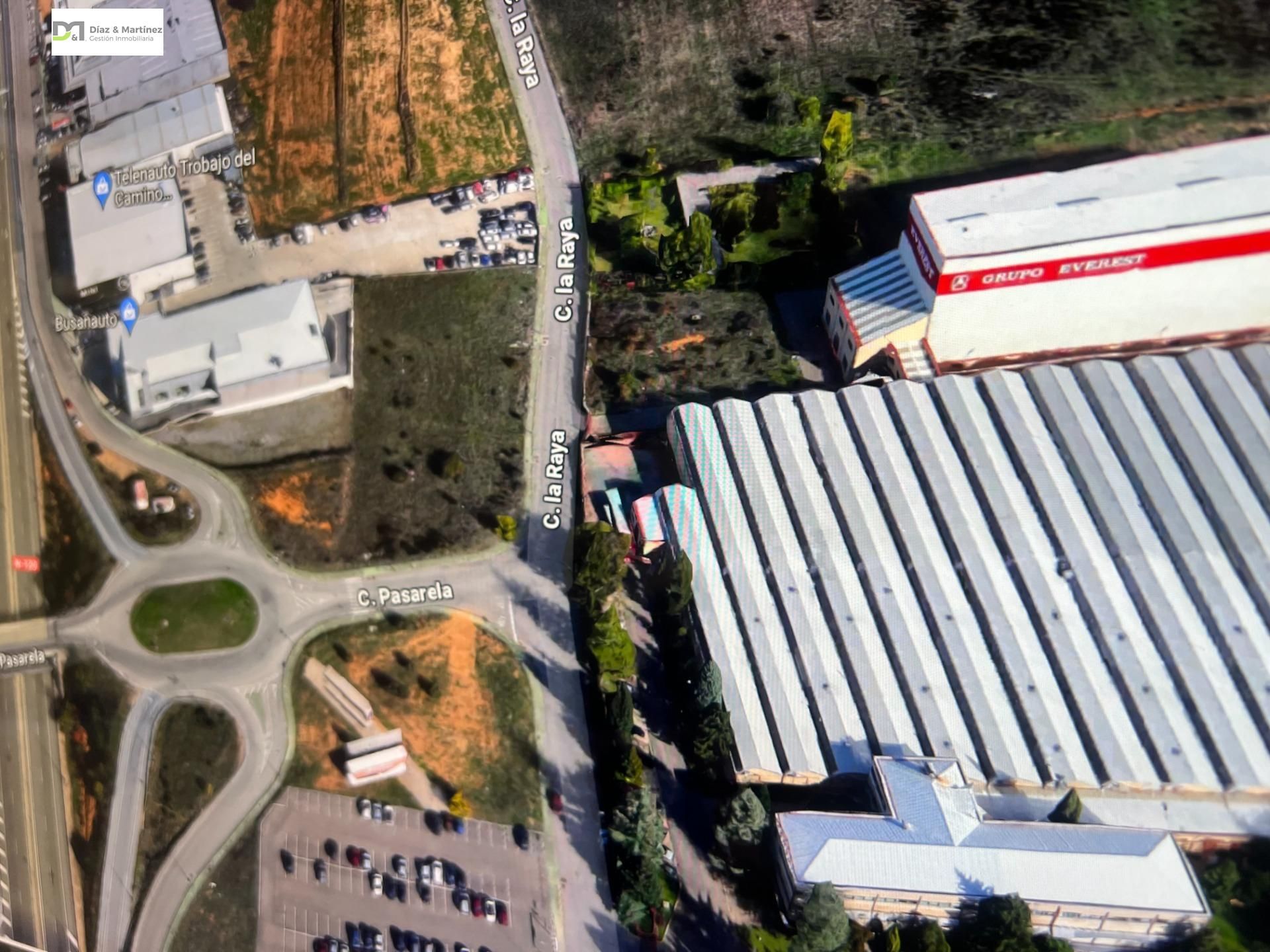 Exterior view of Industrial land for sale in San Andrés del Rabanedo