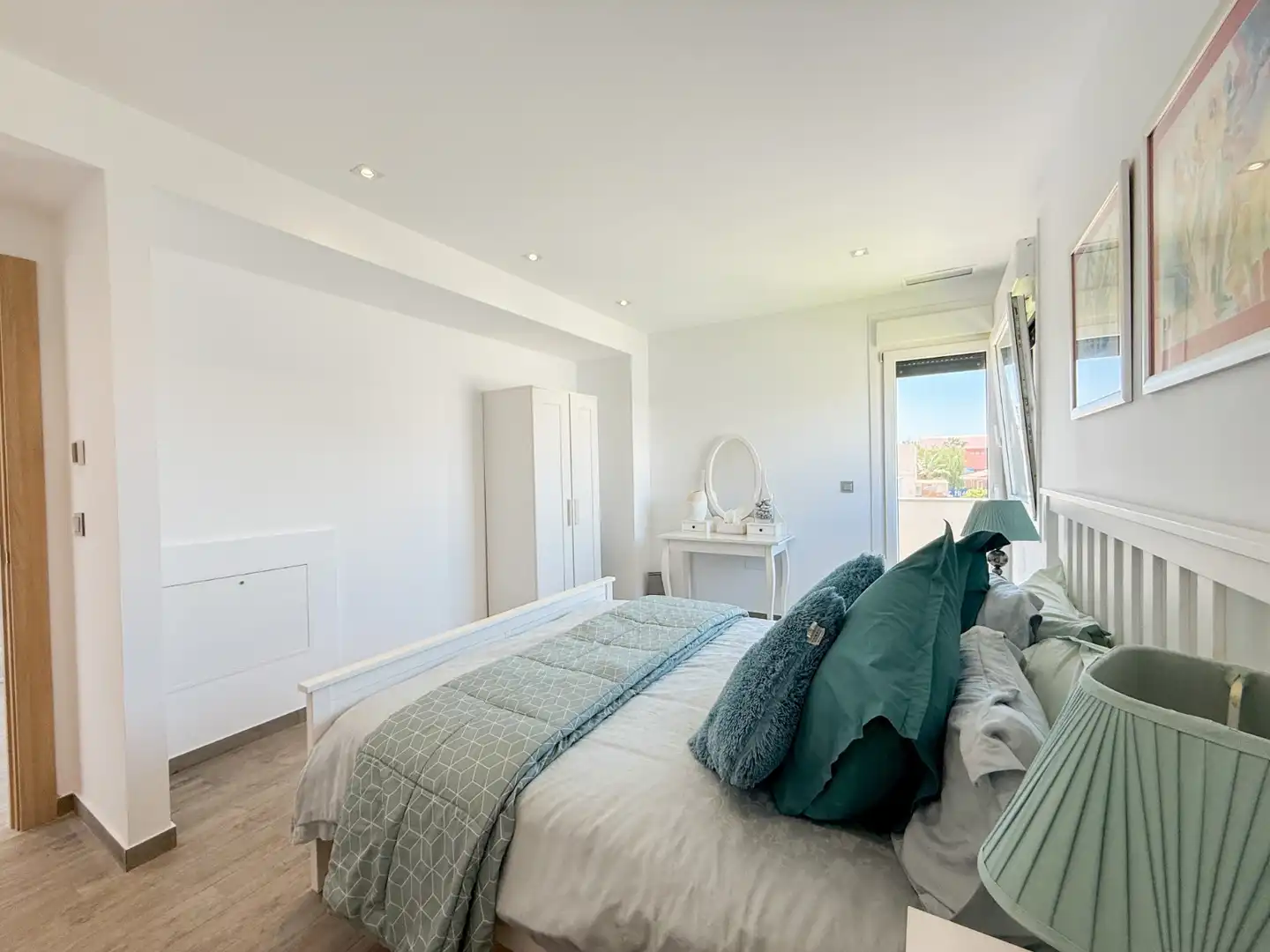 Schlafzimmer von Haus oder Chalet zum Verkauf in Águilas mit Klimaanlage, Privatgarten und Terrasse