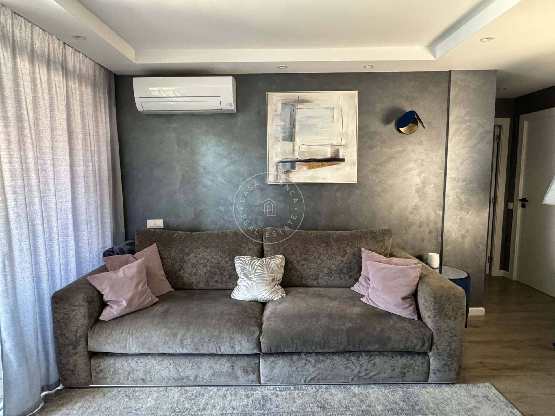 Sala d'estar de Apartament en venda en Lloret de Mar amb Aire condicionat, Calefacció i Terrassa