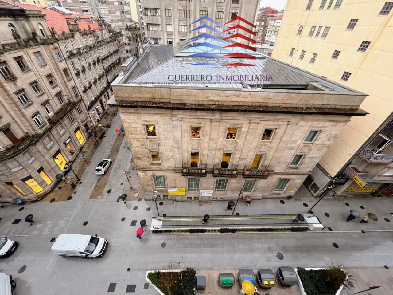 Vista exterior de Pis de lloguer en Ourense Capital  amb Calefacció i Parquet