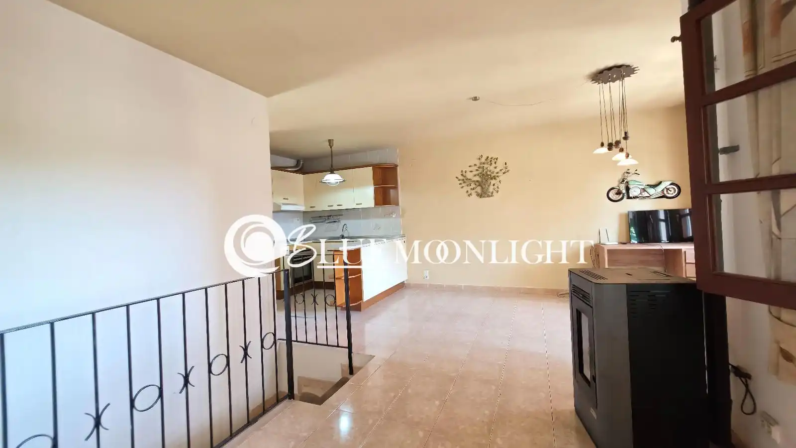 Cocina de Casa adosada en venta en Peñíscola / Peníscola con Calefacción, Jardín privado y Terraza