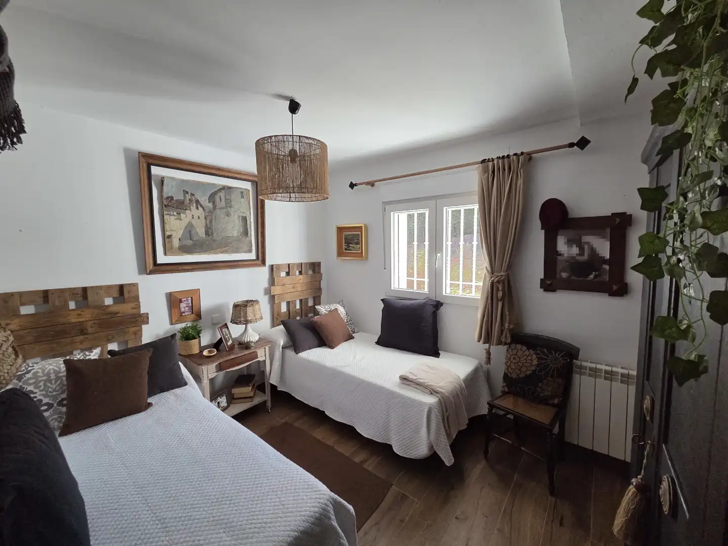 Habitación de Casa o chalet en venta en Santa María de la Alameda con Calefacción, Jardín privado y Amueblado