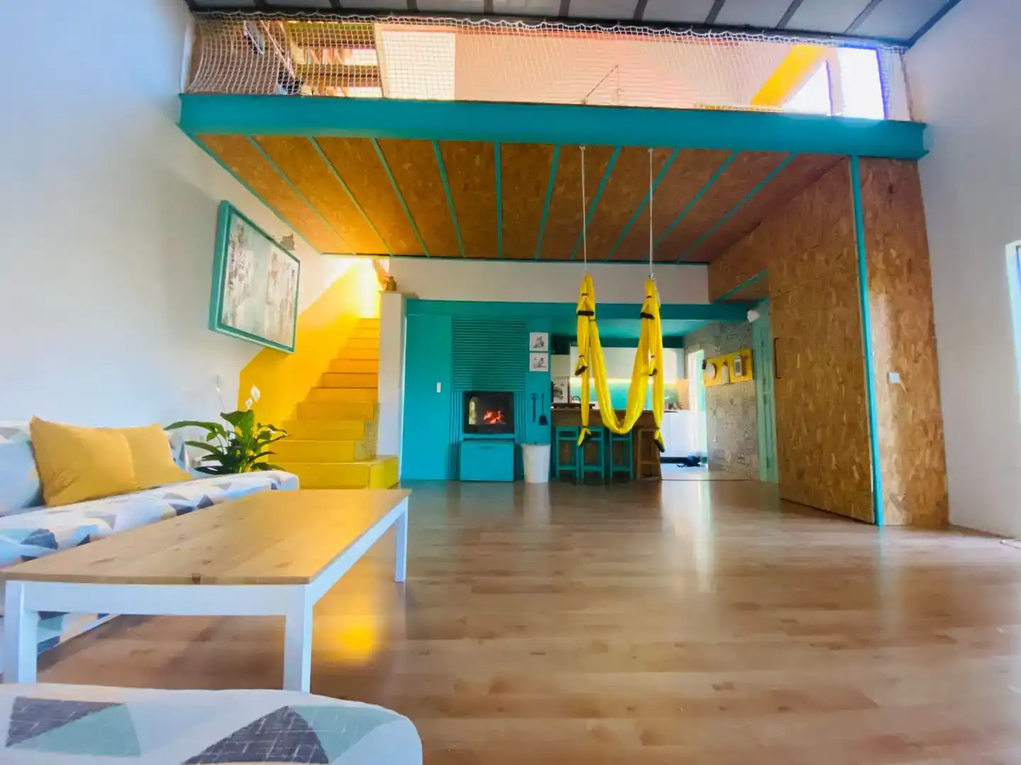 Sala de estar de Casa o chalet de alquiler en Valdemorillo con Piscina y Balcón