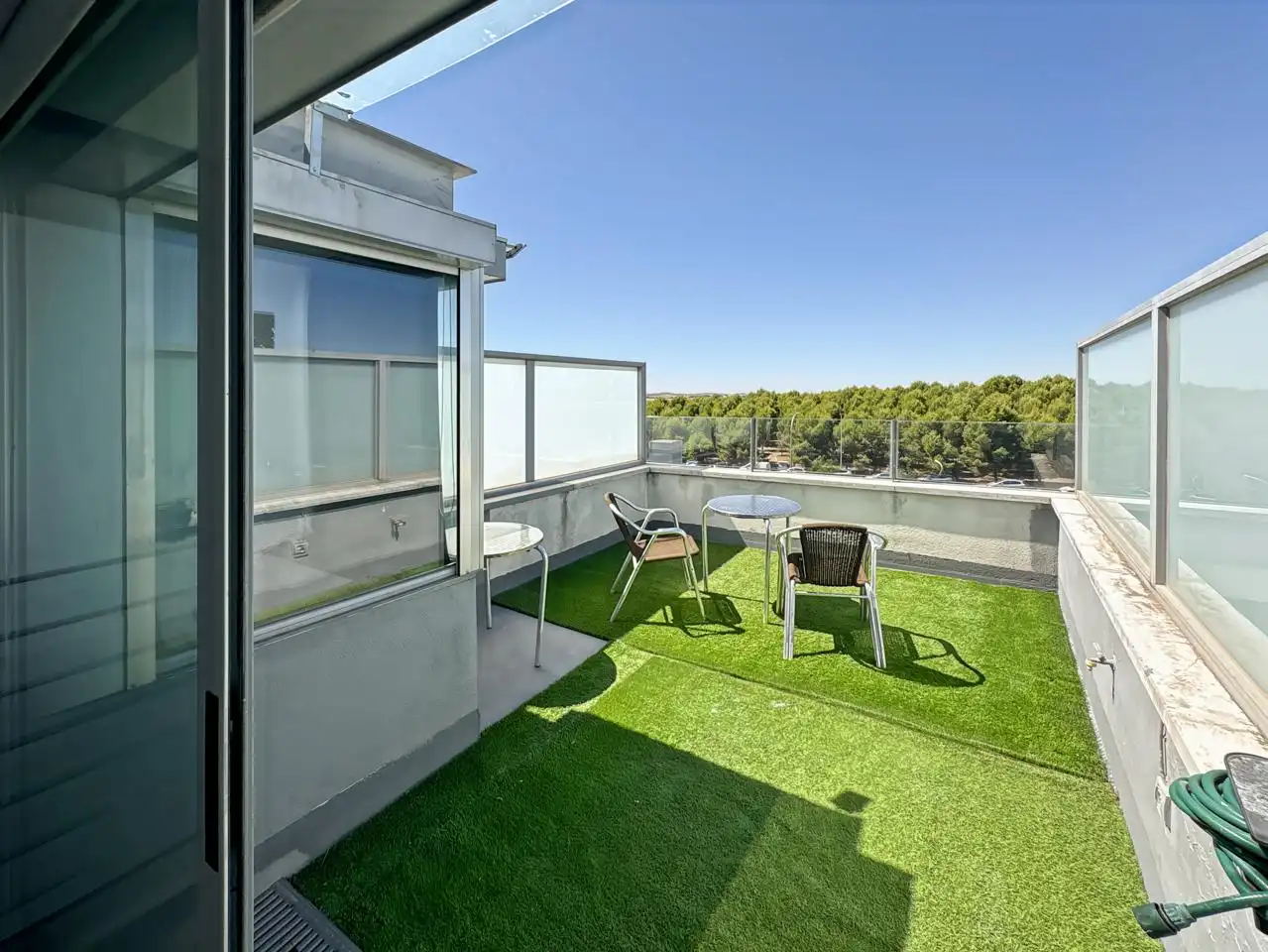 Terrasse von Maisonette zum Verkauf in Madrid mit Klimaanlage, Heizung und Terrasse