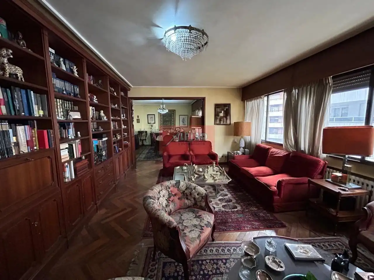 Sala de estar de Piso en venta en Ourense Capital  con Calefacción, Parquet y Trastero