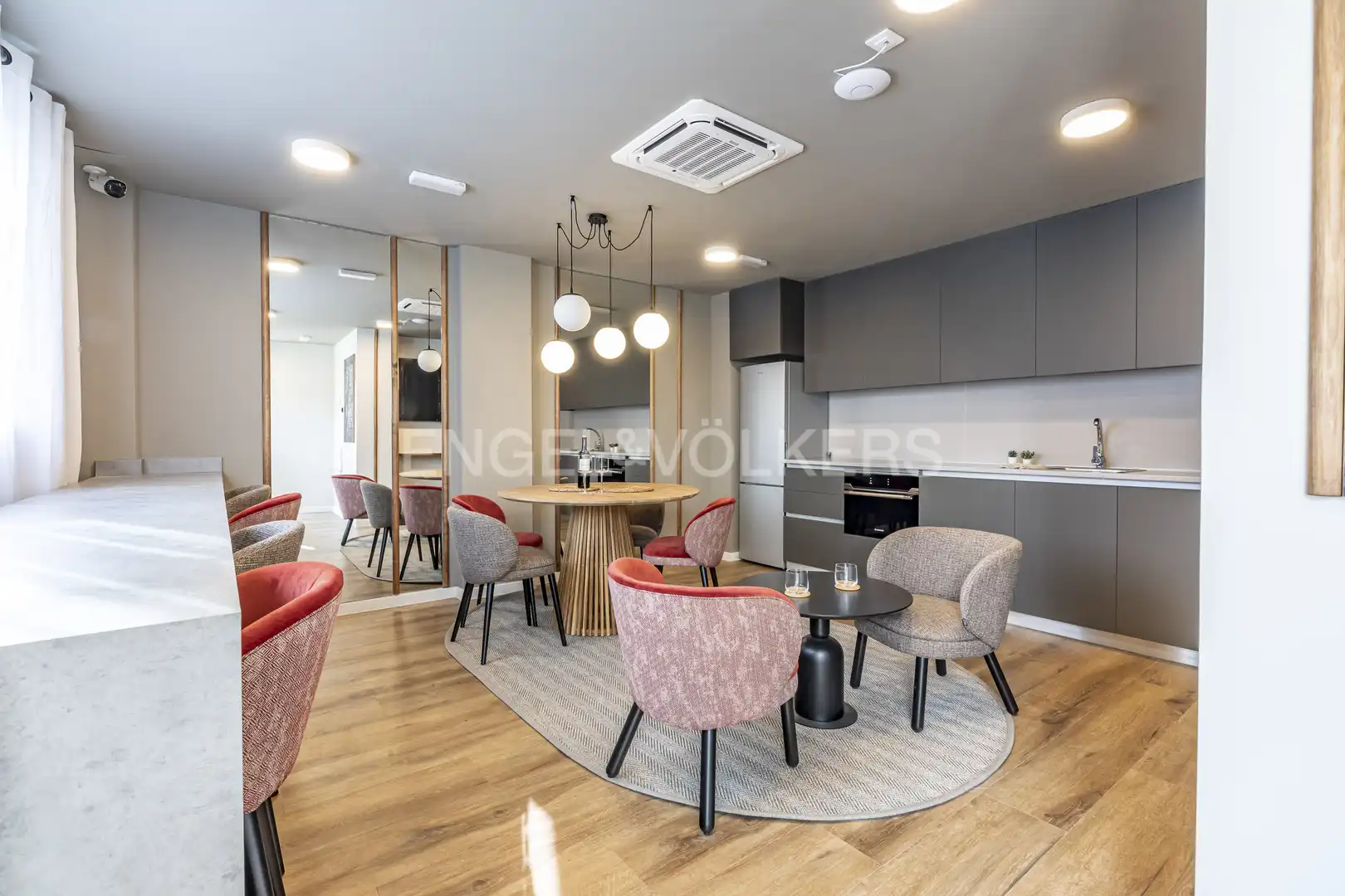 Dining room of Flat for rent in Madrid  with Air Conditioner, Heating and Swimming Pool