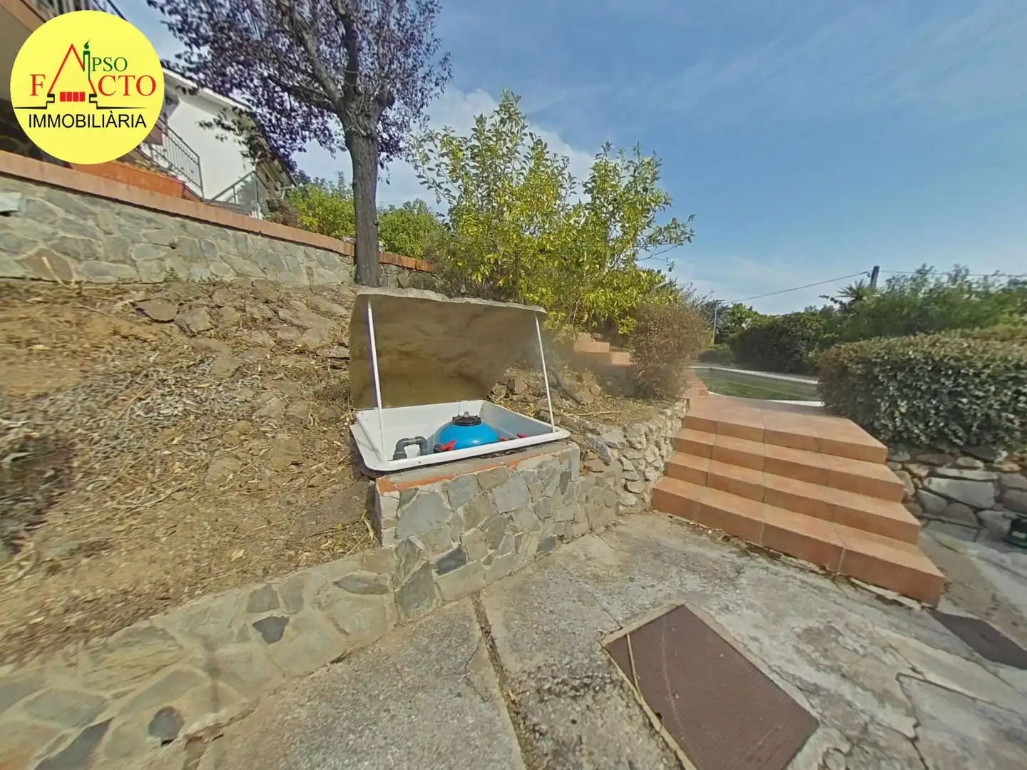 Jardí de Casa o xalet en venda en Bescanó amb Calefacció, Terrassa i Traster