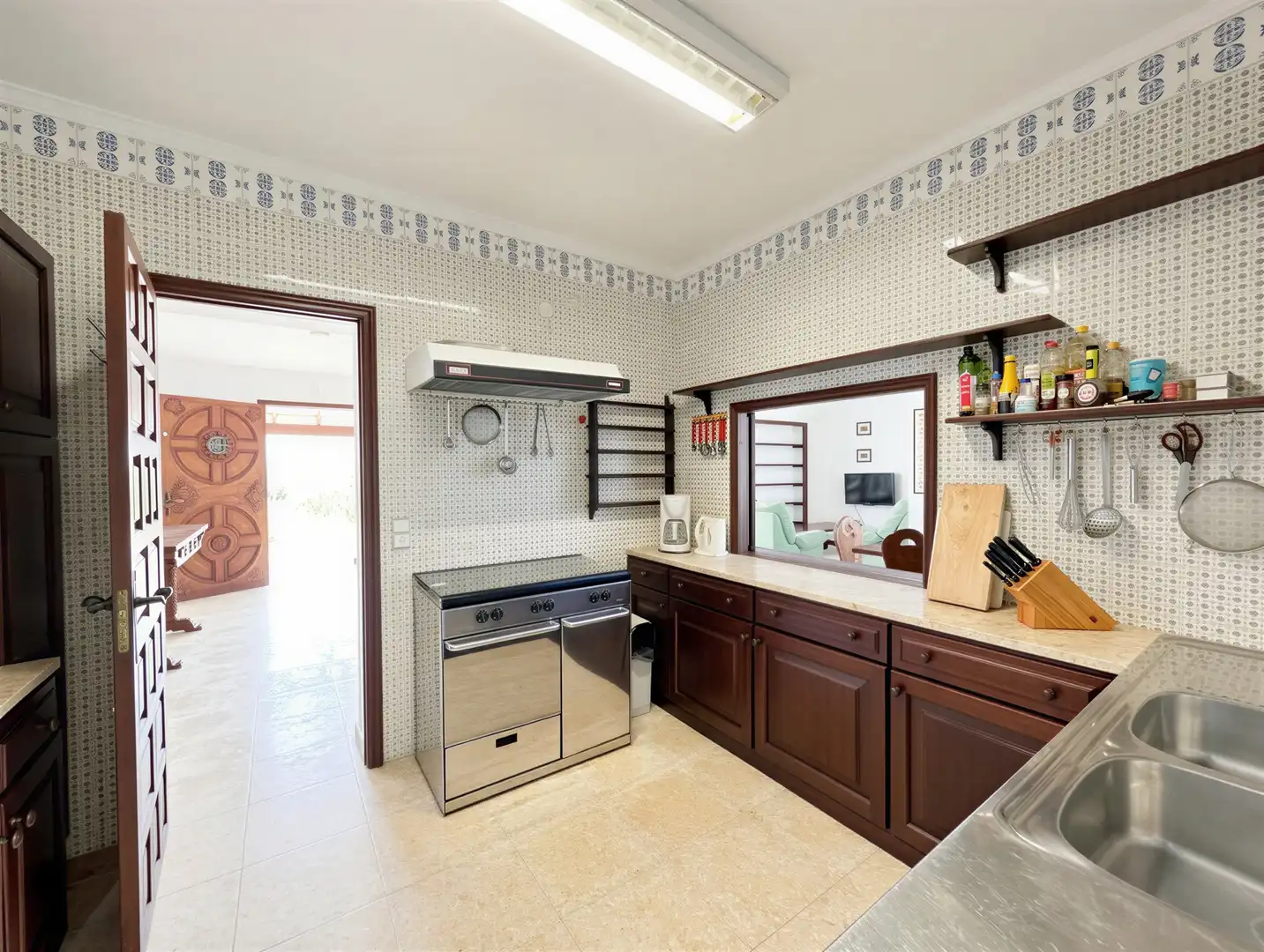 Cocina de Finca rústica en venta en Felanitx con Aire acondicionado, Calefacción y Terraza