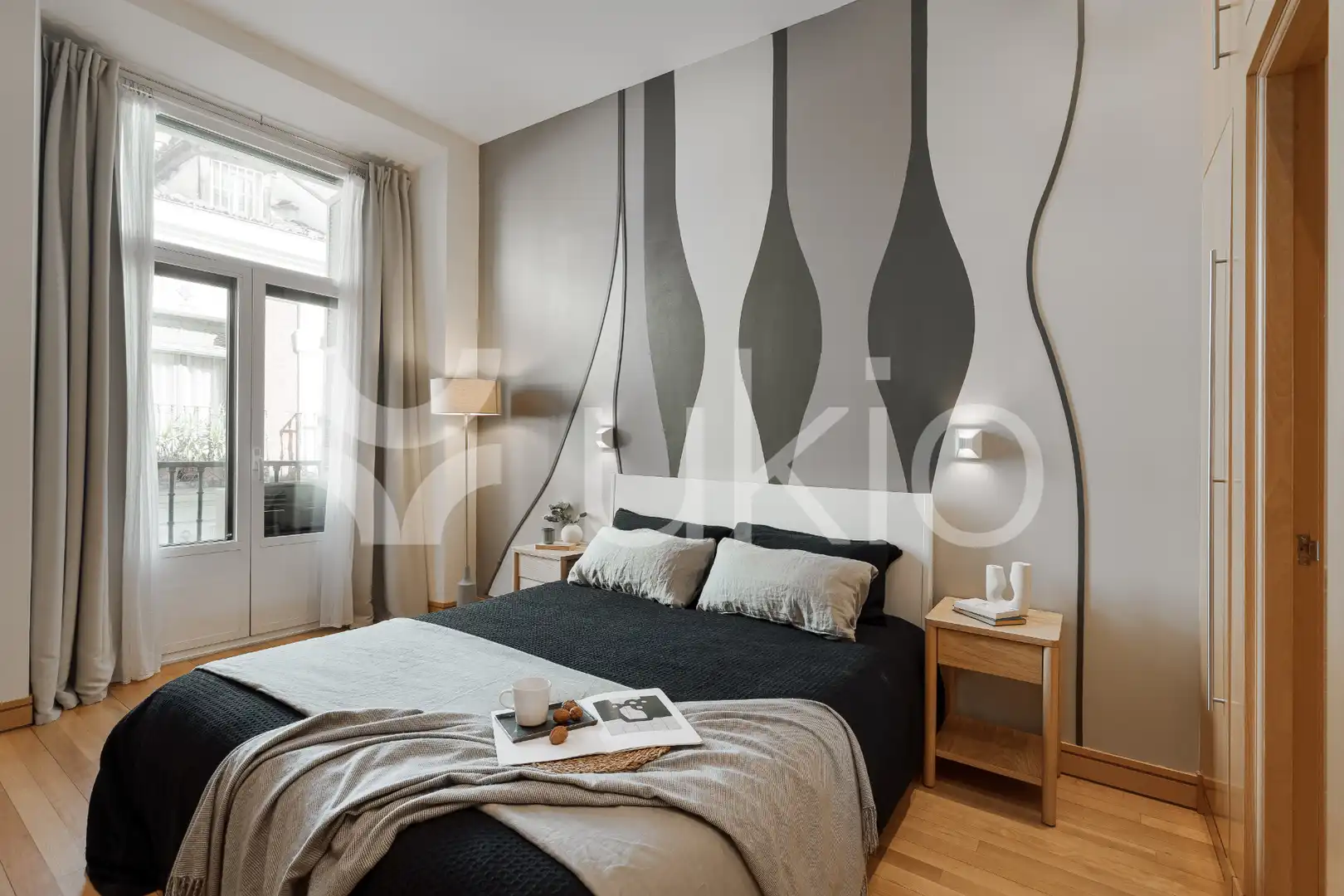 Bedroom of Apartments for rent in Madrid  with Air Conditioner, Heating and Furnished