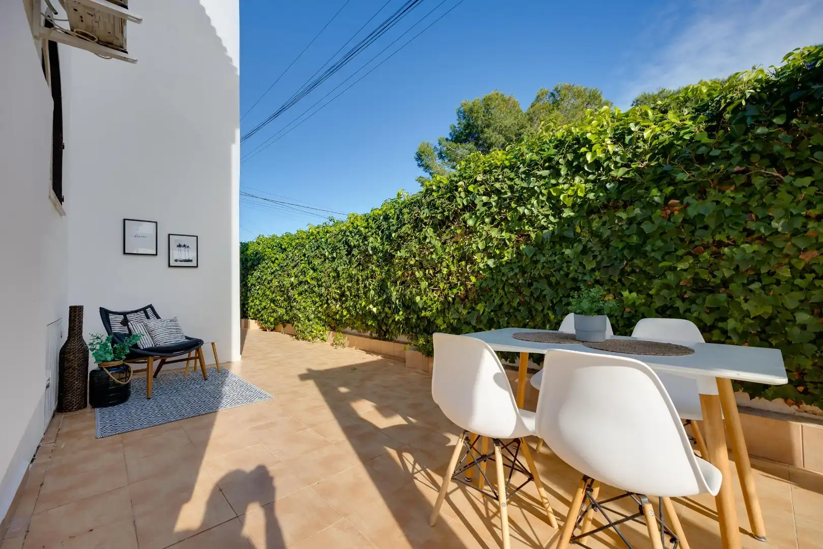Terrassa de Casa o xalet en venda en Torrevieja amb Aire condicionat, Jardí privat i Moblat