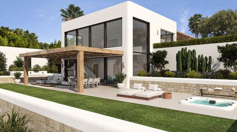 VILLA XÚQUER es una casa de lujo en la urbanización Monte Solana con vistas panorámicas al mar y a la montaña. Ubicada en una gran, imatge 2