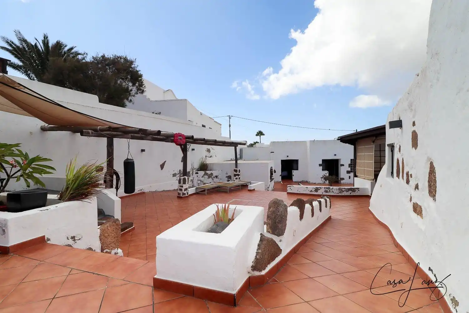 Terrassa de Casa o xalet en venda en San Bartolomé amb Jardí privat, Terrassa i Traster