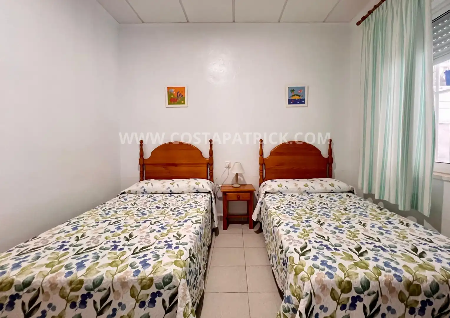 Habitación de Casa adosada de alquiler en Los Alcázares con Aire acondicionado, Jardín privado y Terraza