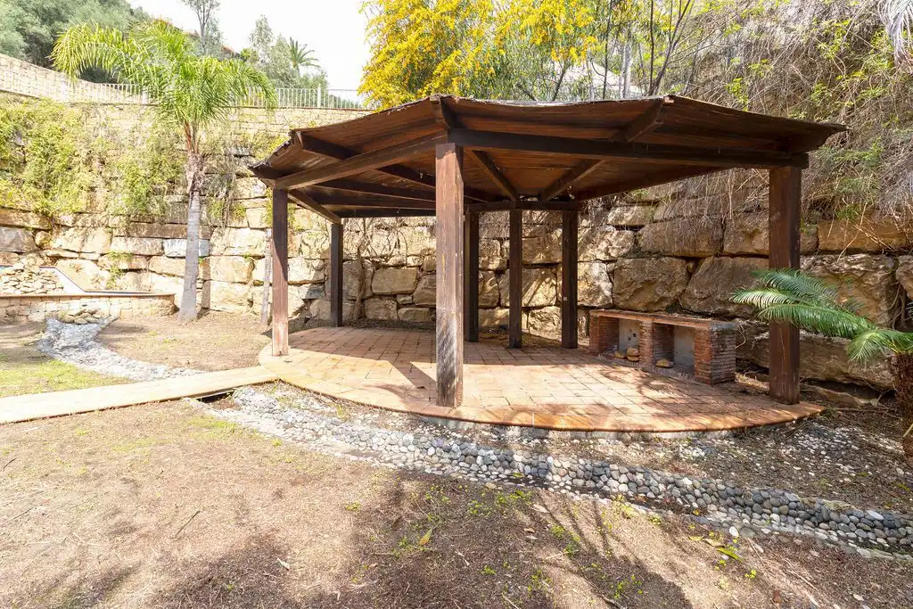 Terraza de Casa o chalet en venta en Benahavís con Aire acondicionado, Calefacción y Jardín privado