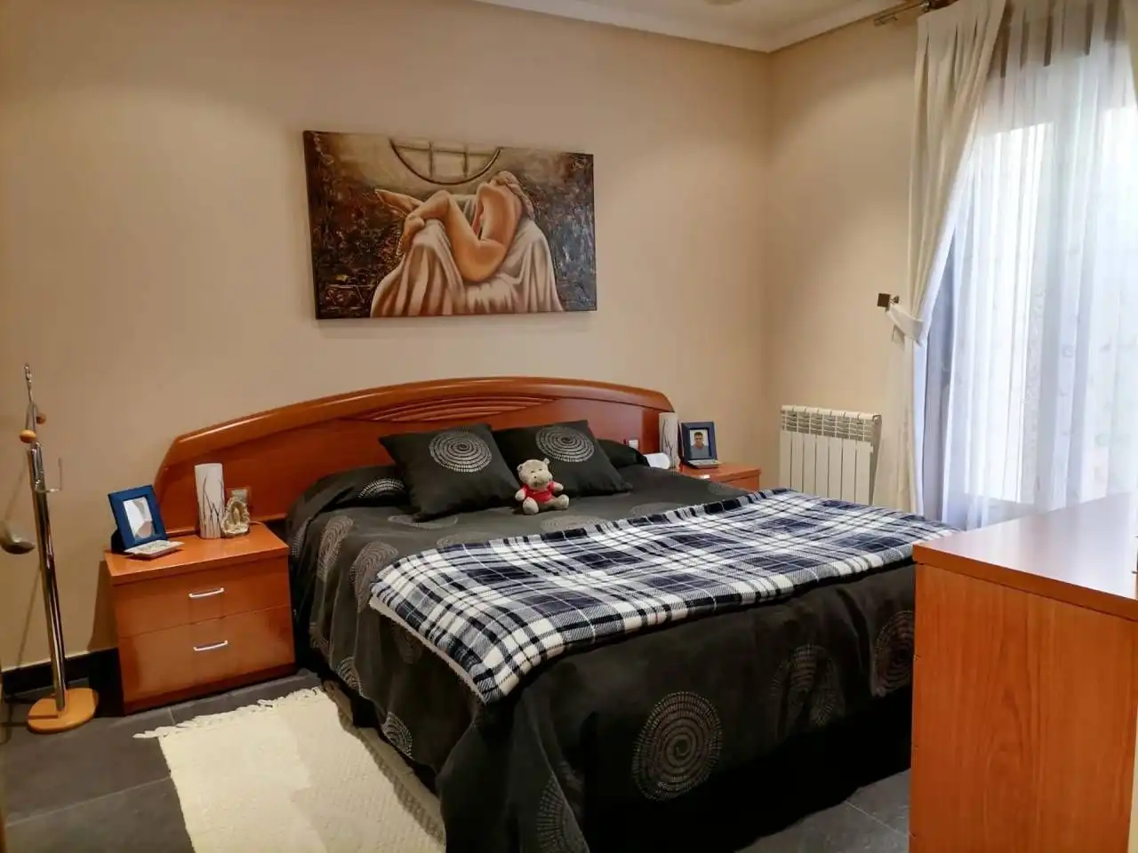 Bedroom of Detached homes for sale in Ciudad Rodrigo  with Parquet flooring, Terrace and Furnished