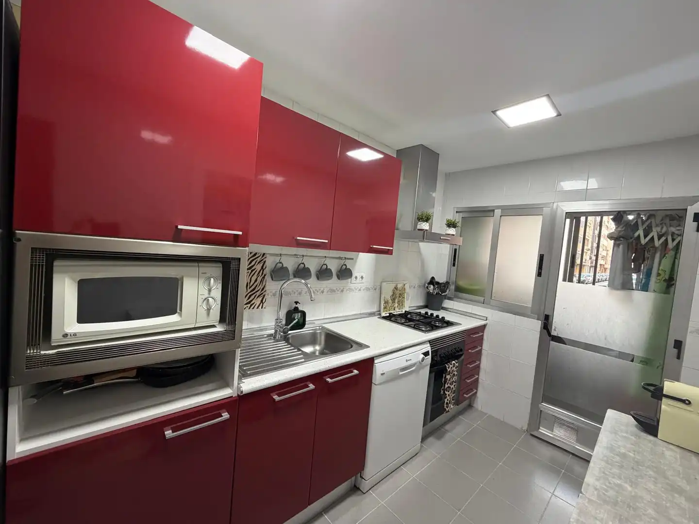 Kitchen of Flat for sale in Valencia  with Air Conditioner and Heating