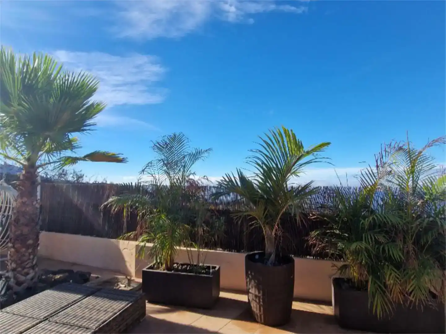 Terrace of Flat for sale in Guía de Isora  with Air Conditioner, Private garden and Storage room