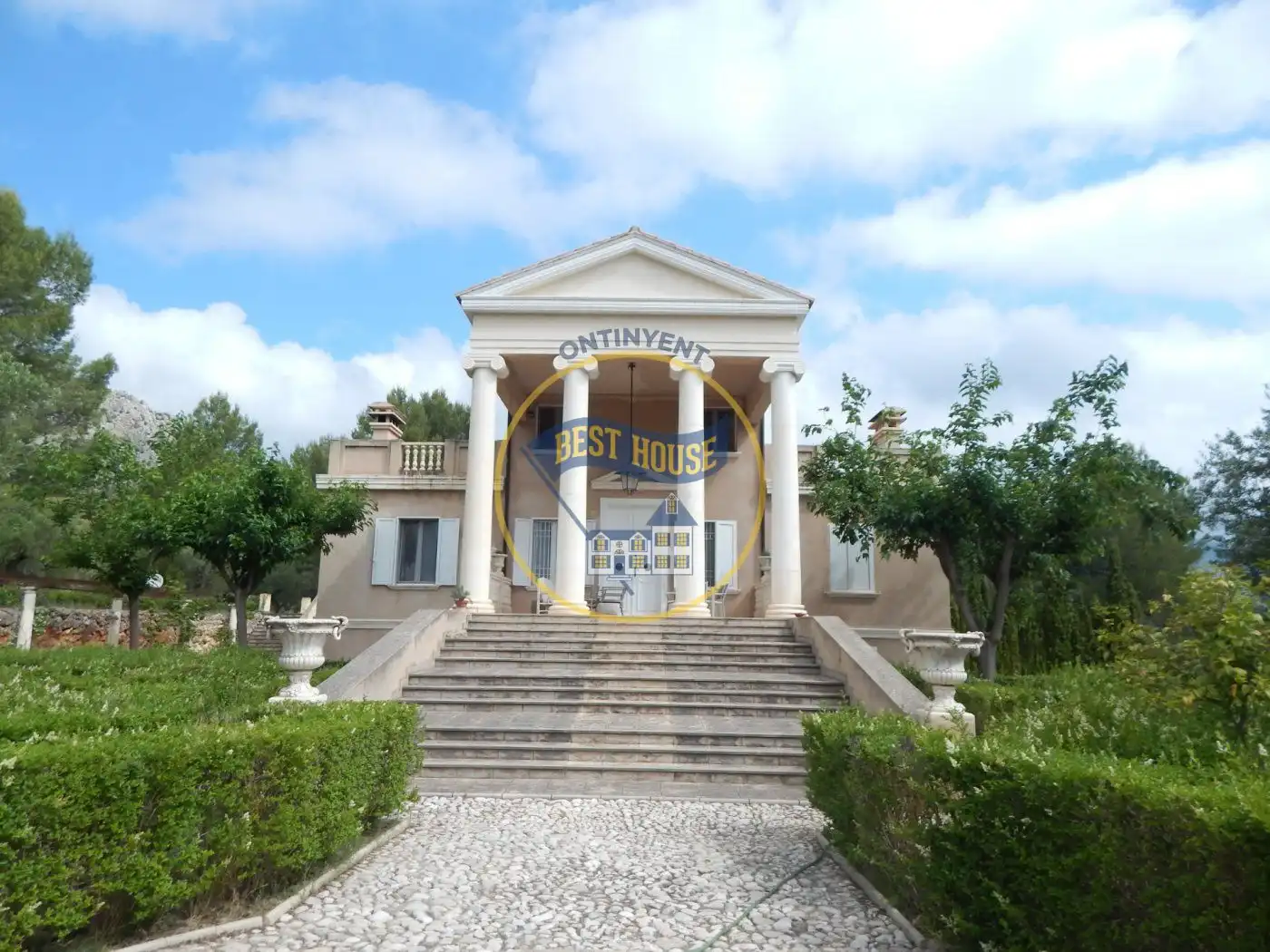 Vista exterior de Casa o chalet en venta en Muro de Alcoy con Calefacción, Jardín privado y Terraza
