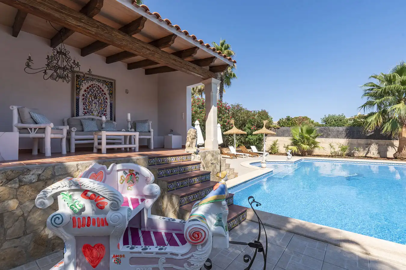 Casa rustica con piscina in vendita a Cala Pi - Vallgornera, imagen 2