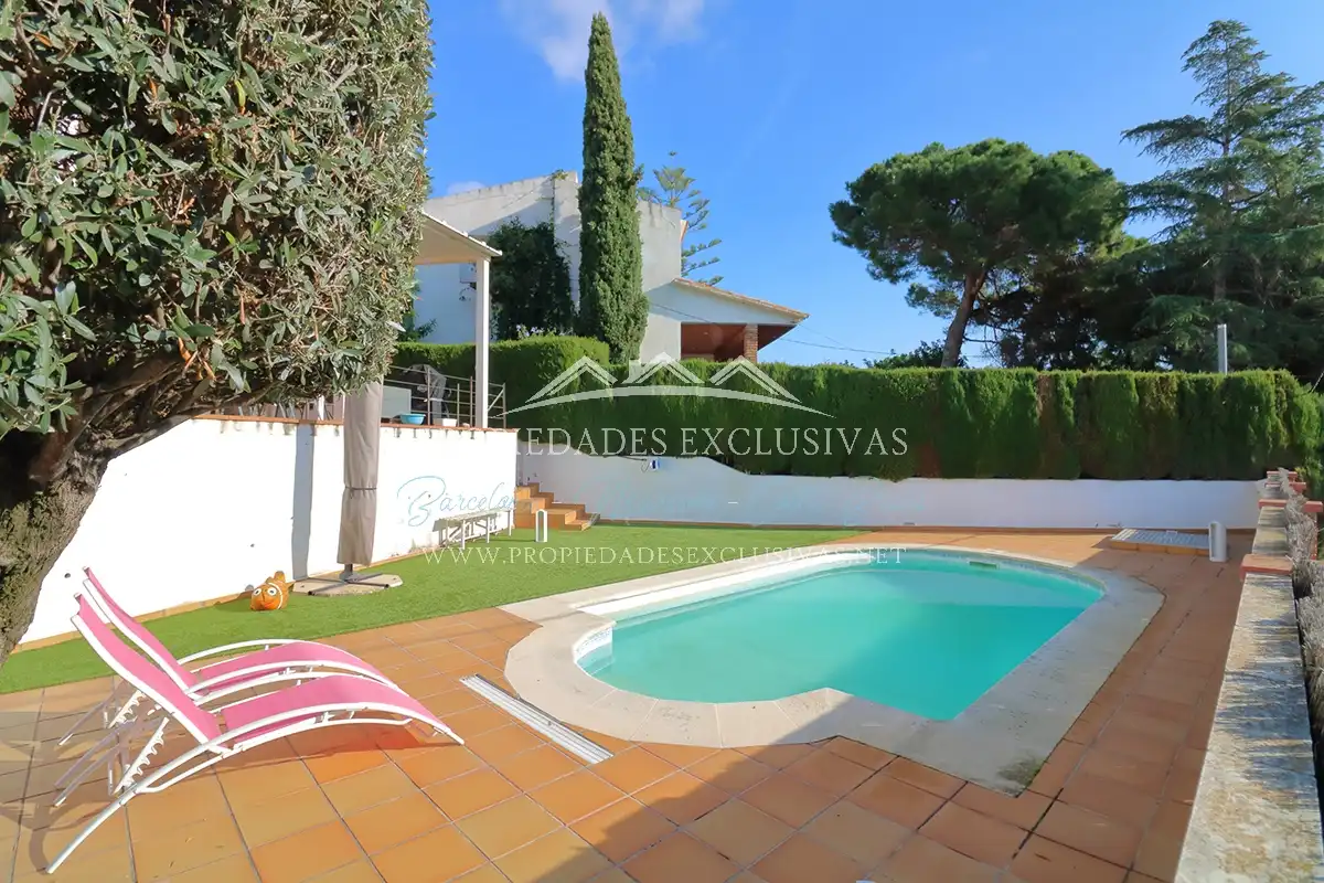 Jardín de Casa o chalet en venta en Cabrils con Aire acondicionado, Calefacción y Jardín privado
