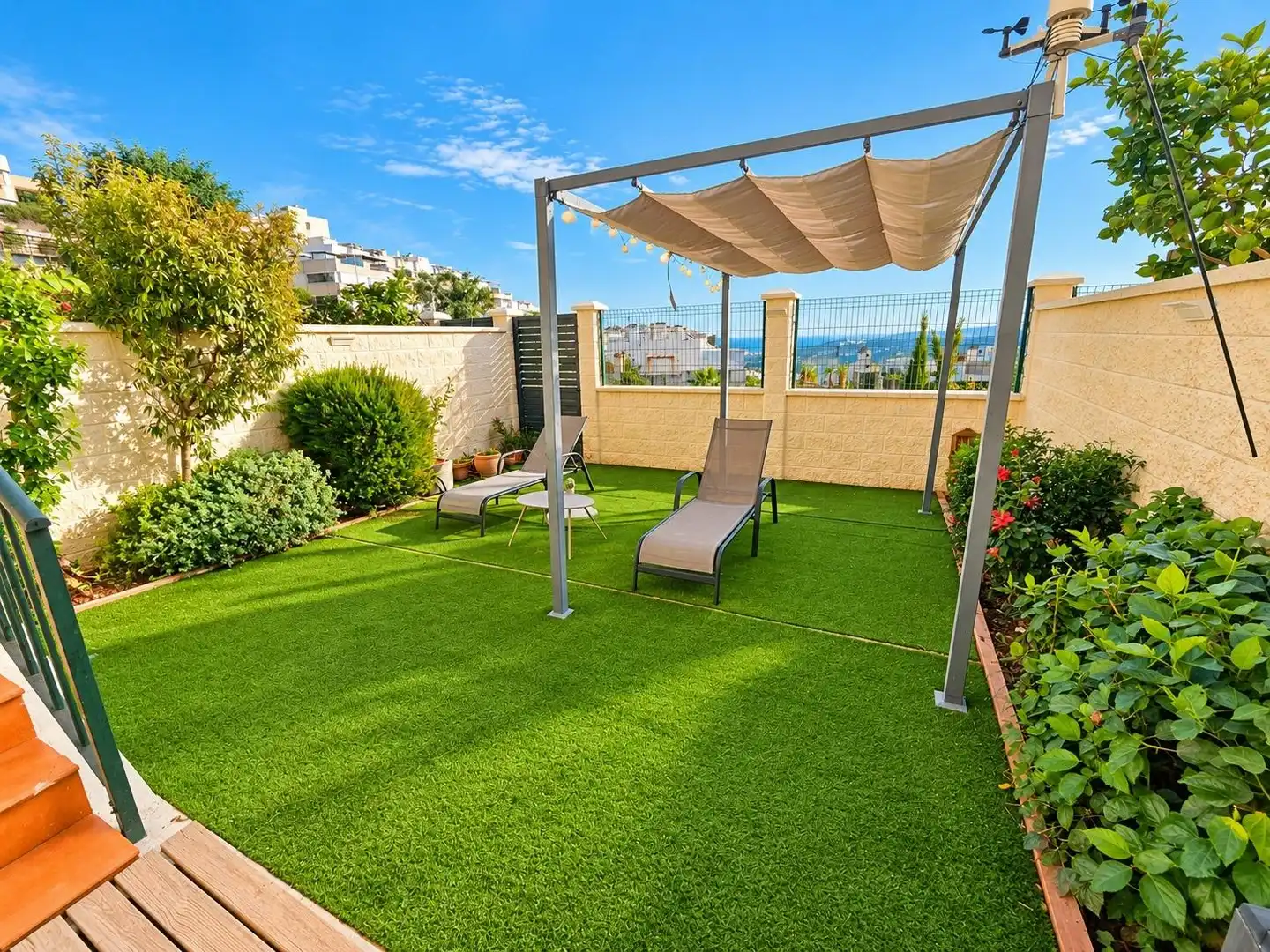 Terrace of Flat for sale in Doña Julia Golf