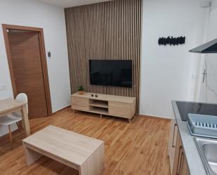 Sala d'estar de Apartament de lloguer en Málaga Capital amb Aire condicionat, Moblat i Rentadora