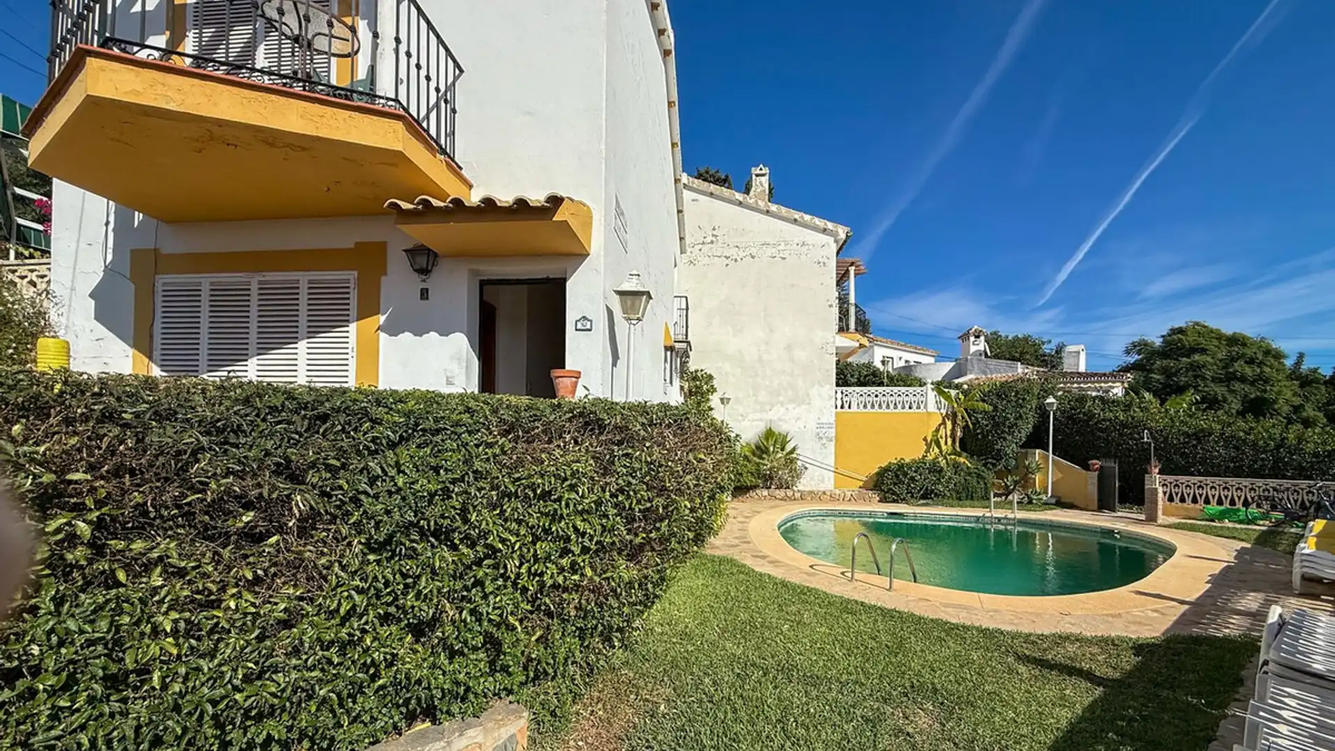 Garden of Single-family semi-detached for sale in Mijas  with Terrace and Community pool