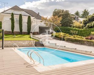 Swimming pool of House or chalet for sale in Galapagar  with Heating, Private garden and Terrace