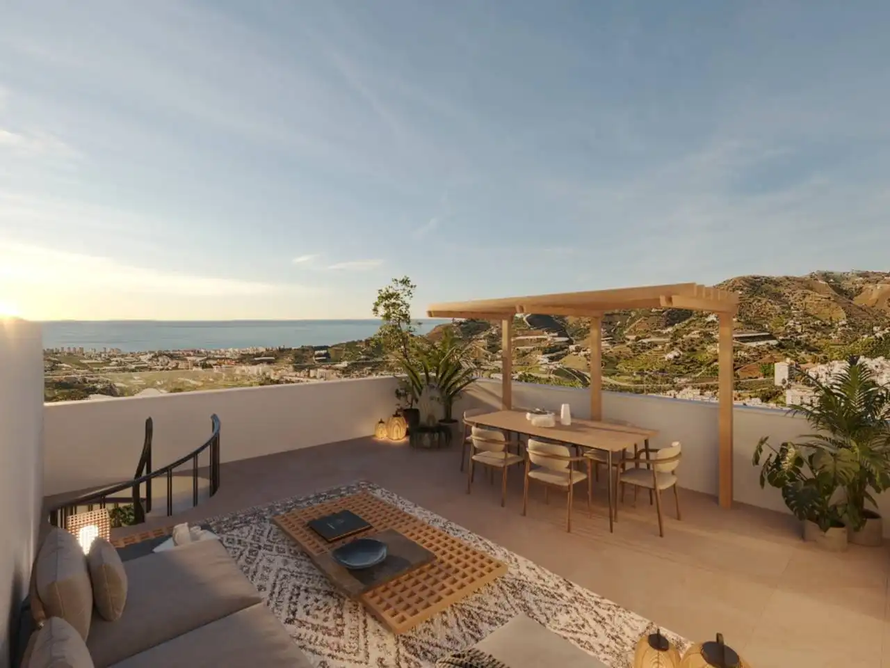 Terrace of Flat for sale in Torrox  with Terrace, Alarm and Community pool