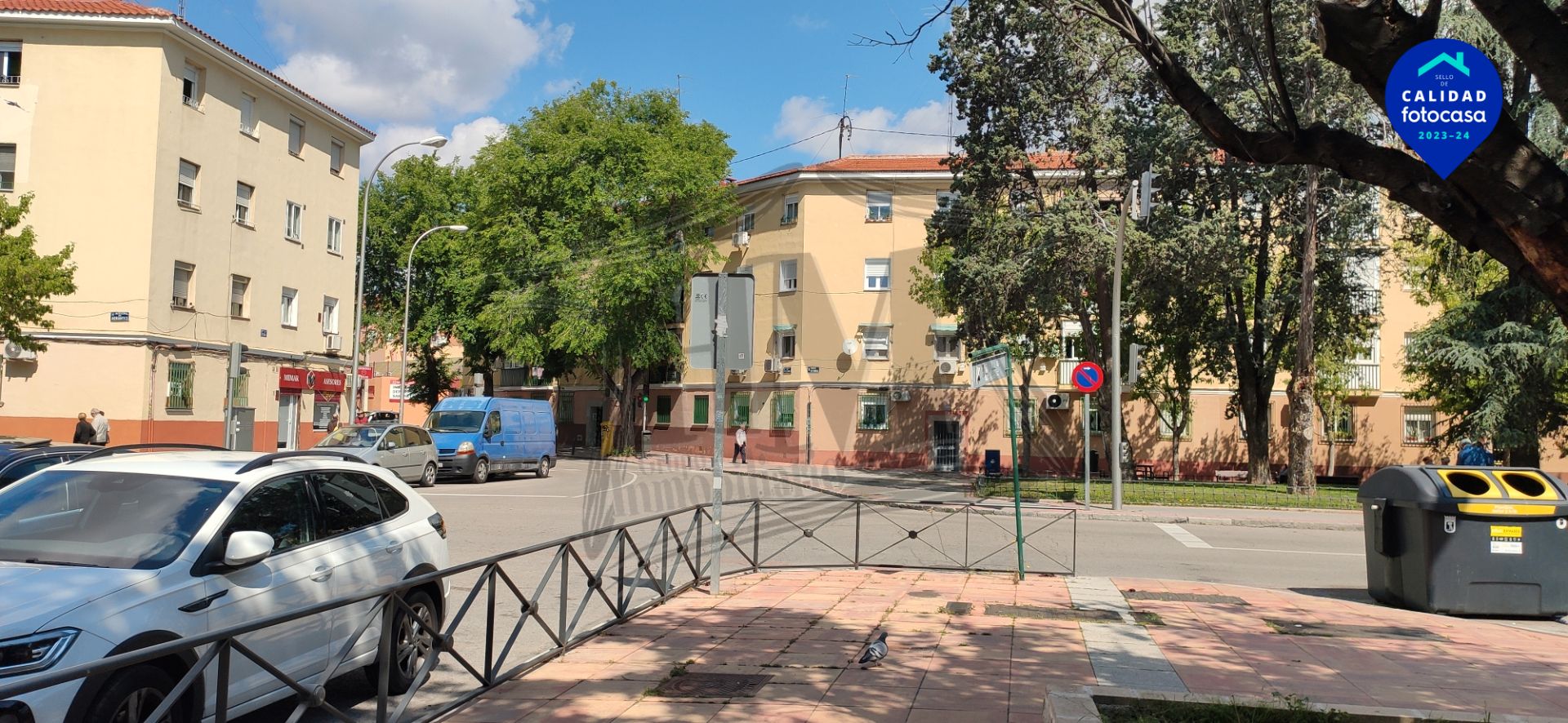Vista exterior de Pis en venda en  Madrid Capital amb Aire condicionat, Calefacció i Parquet
