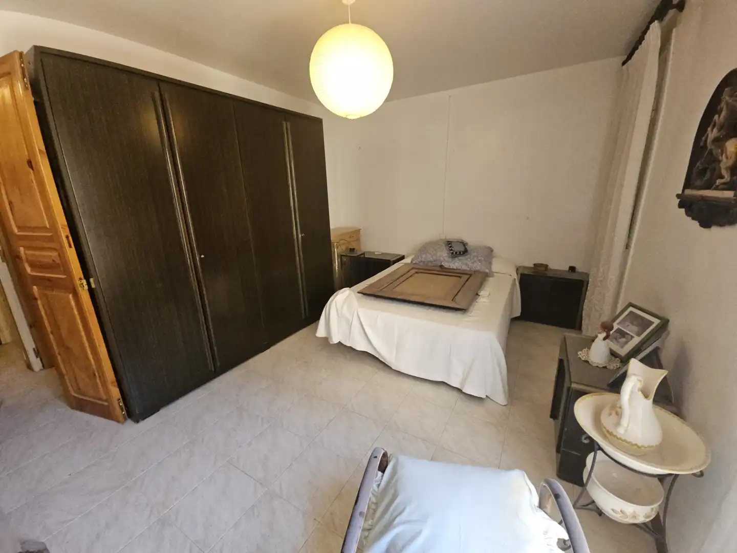 Schlafzimmer von Einfamilien-Reihenhaus zum Verkauf in La Granja d'Escarp mit Klimaanlage, Heizung und Terrasse